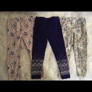 3Pc 3T Girls Leggings